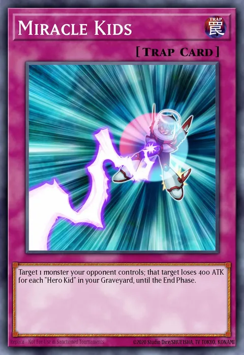 Miracle Kids trading card