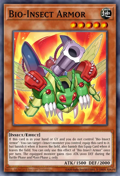 Bio-Insect Armor trading card