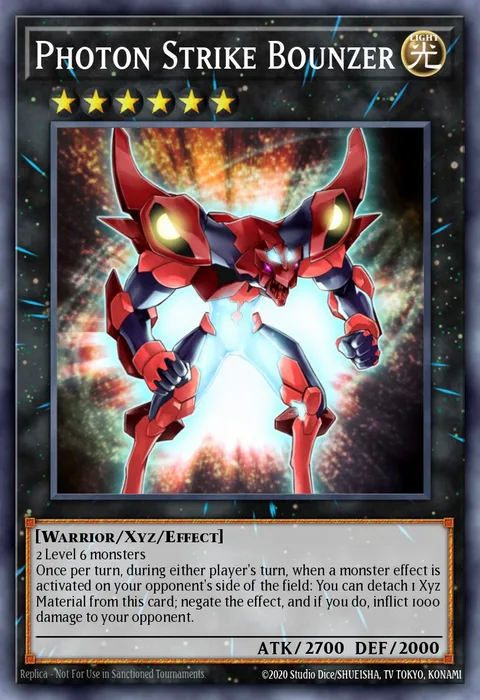 Photon Strike Bounzer trading card