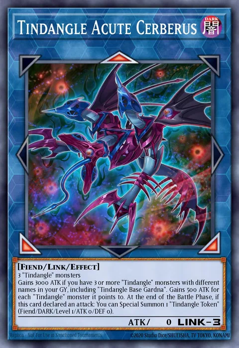 Tindangle Acute Cerberus trading card
