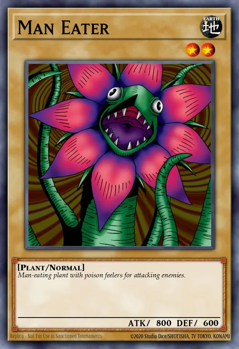Man Eater trading card