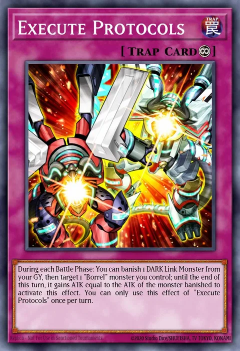 Execute Protocols trading card