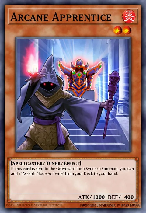 Arcane Apprentice trading card