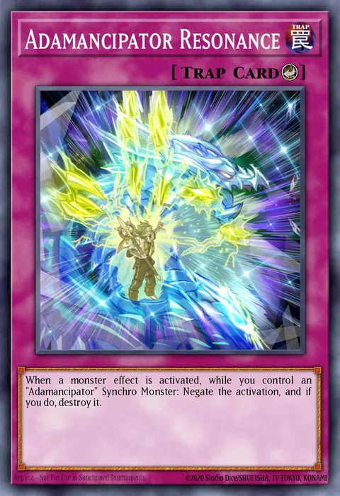 Adamancipator Resonance trading card