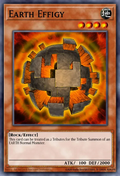 Earth Effigy trading card