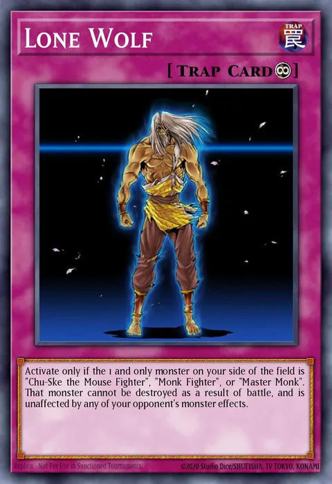 Lone Wolf trading card