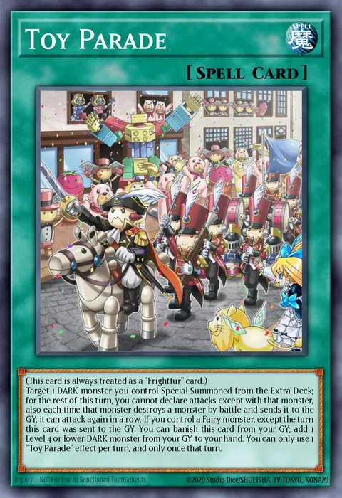 Toy Parade trading card