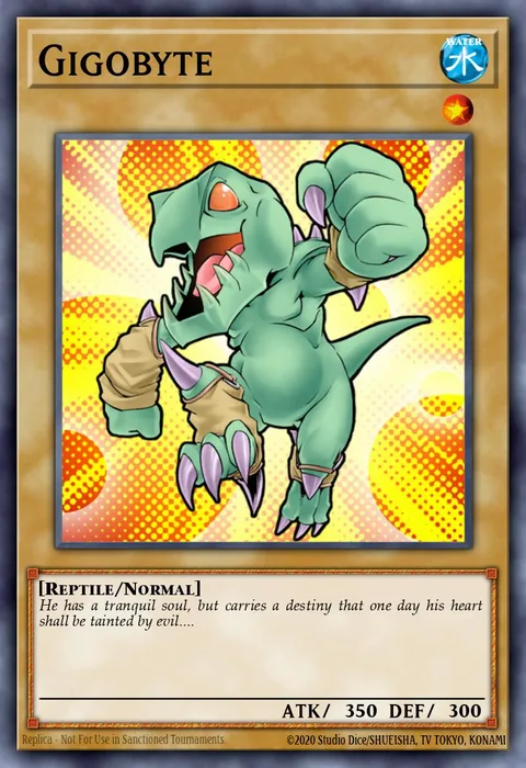 Gigobyte trading card