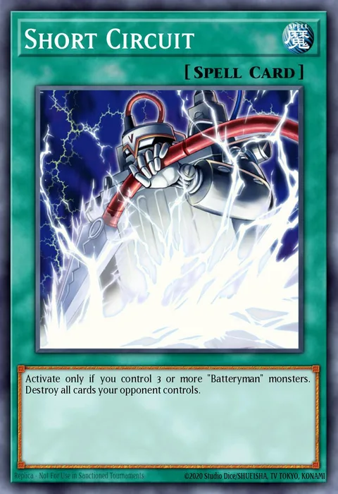 Short Circuit trading card