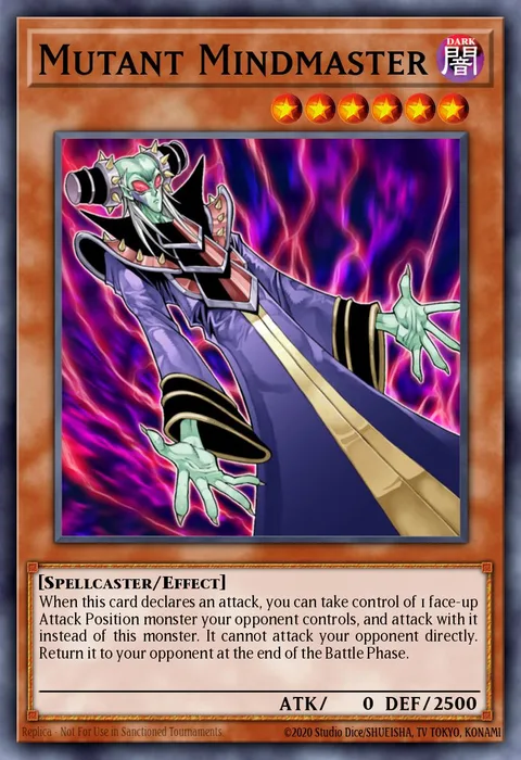 Mutant Mindmaster trading card