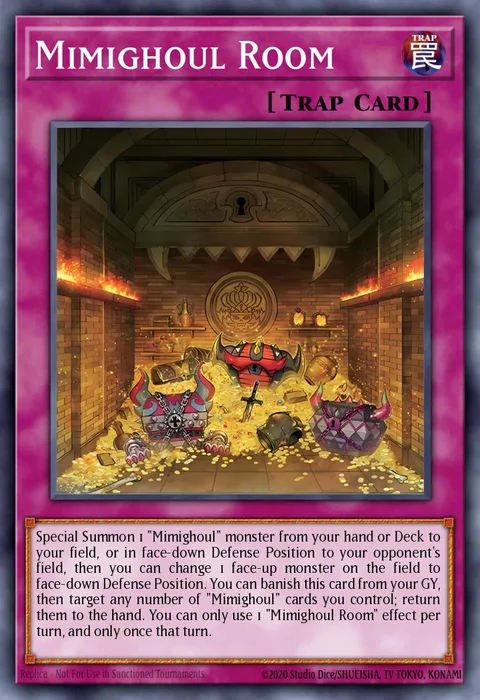 Mimighoul Room trading card