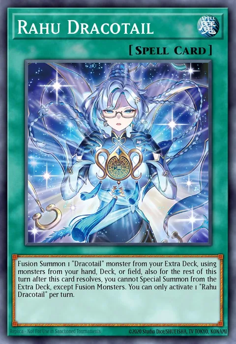 Rahu Dracotail trading card