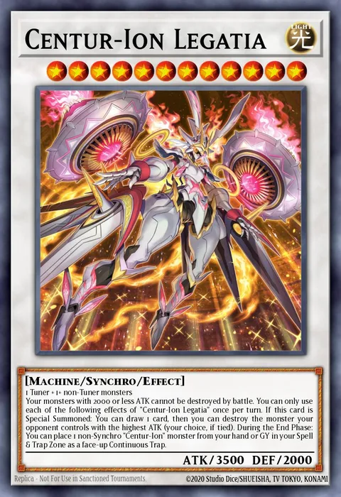 Centur-Ion Legatia trading card
