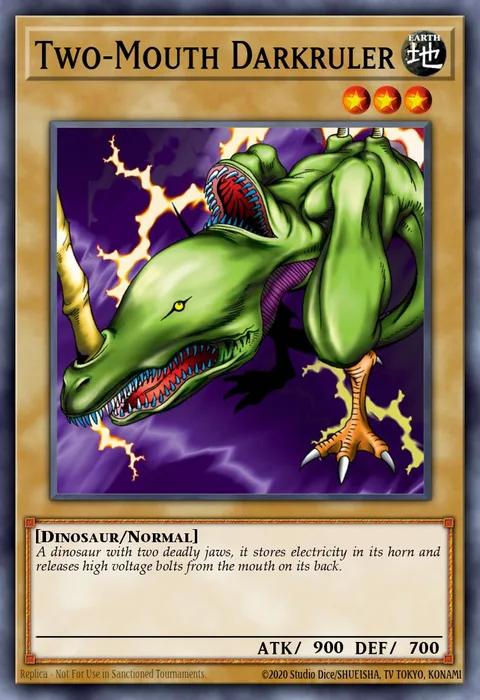 Two-Mouth Darkruler trading card