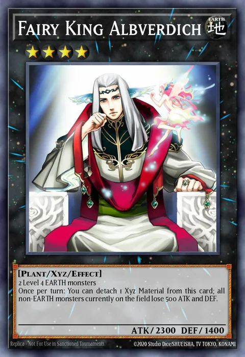 Fairy King Albverdich trading card