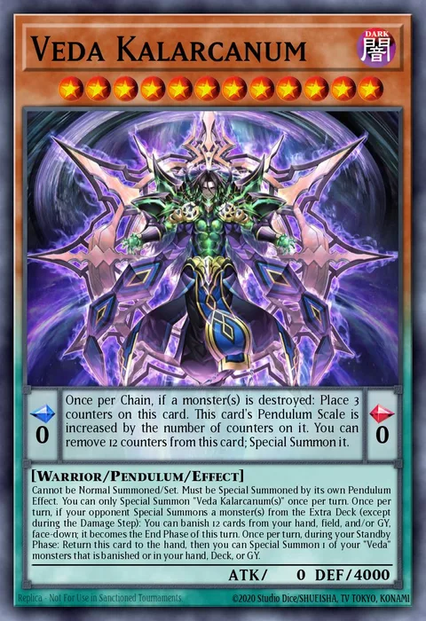 Veda Kalarcanum trading card