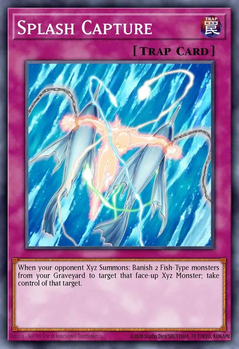 Splash Capture trading card