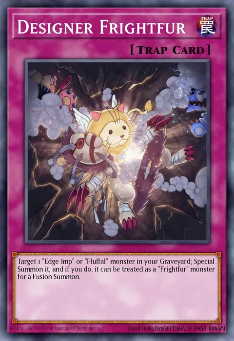 Designer Frightfur trading card