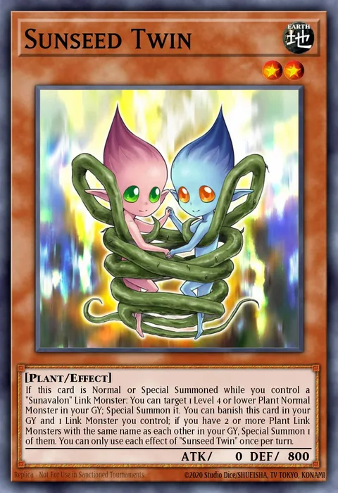 Sunseed Twin trading card