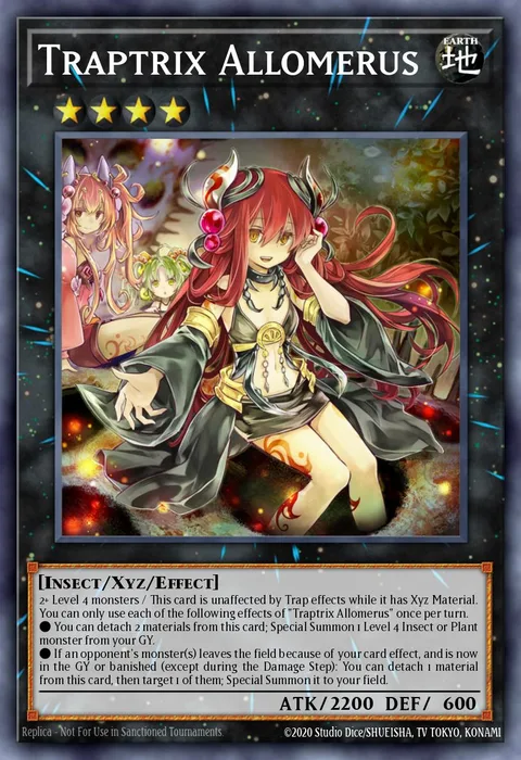 Traptrix Allomerus trading card