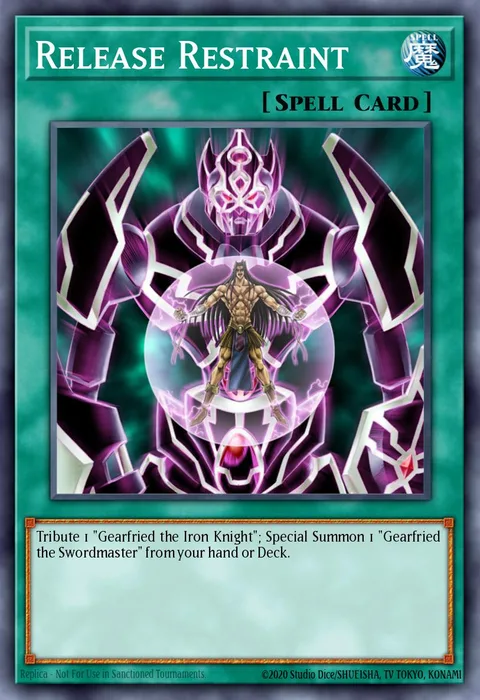 Release Restraint trading card