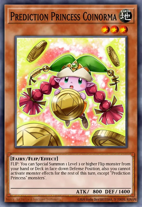 Prediction Princess Coinorma trading card