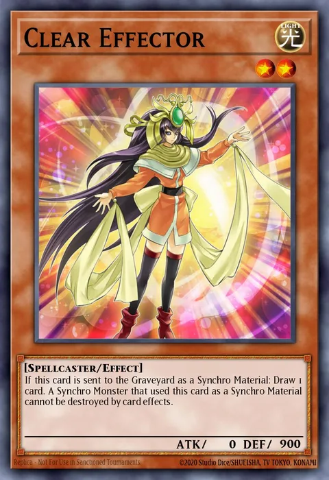 Clear Effector trading card