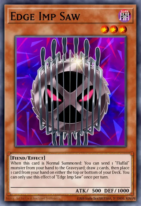 Edge Imp Saw trading card