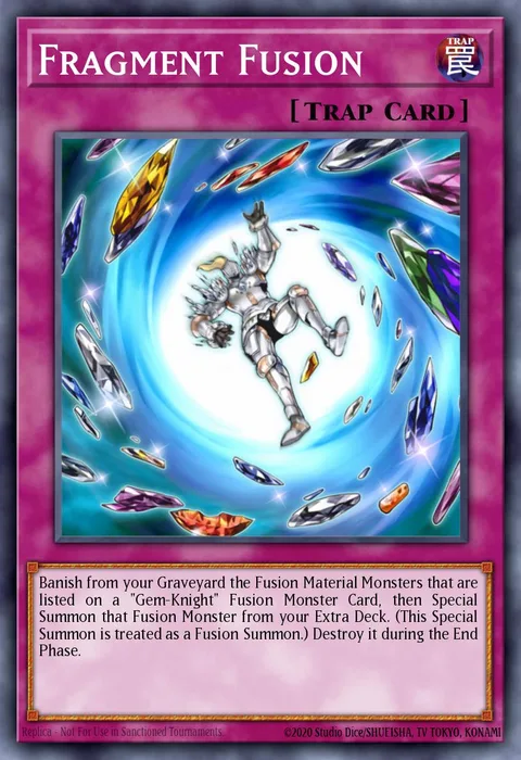 Fragment Fusion trading card