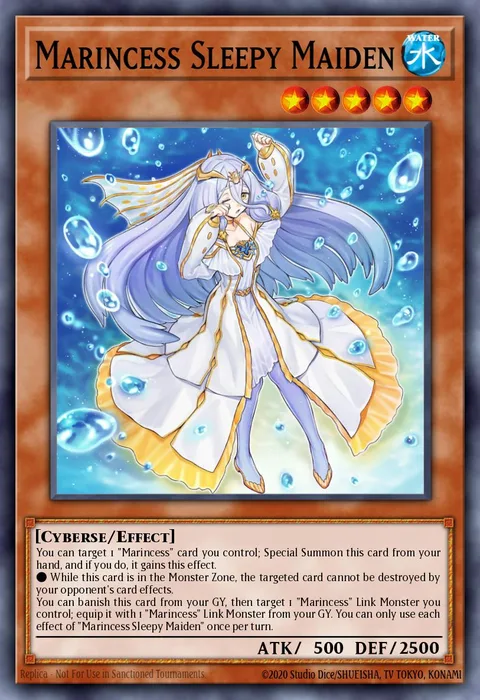 Marincess Sleepy Maiden trading card