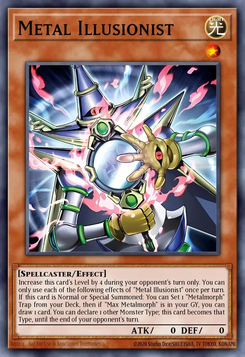Metal Illusionist trading card