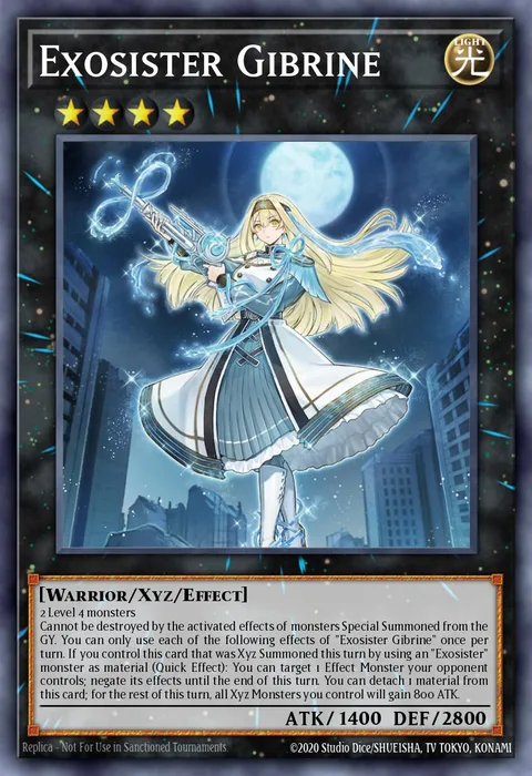 Exosister Gibrine trading card