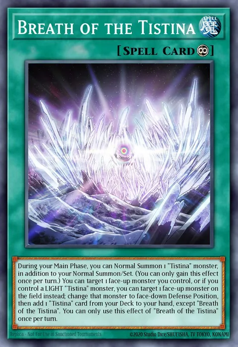 Breath of the Tistina trading card