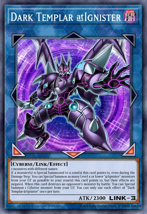 Dark Templar @Ignister trading card
