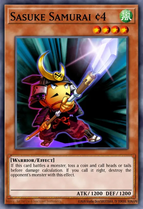 Sasuke Samurai #4 trading card