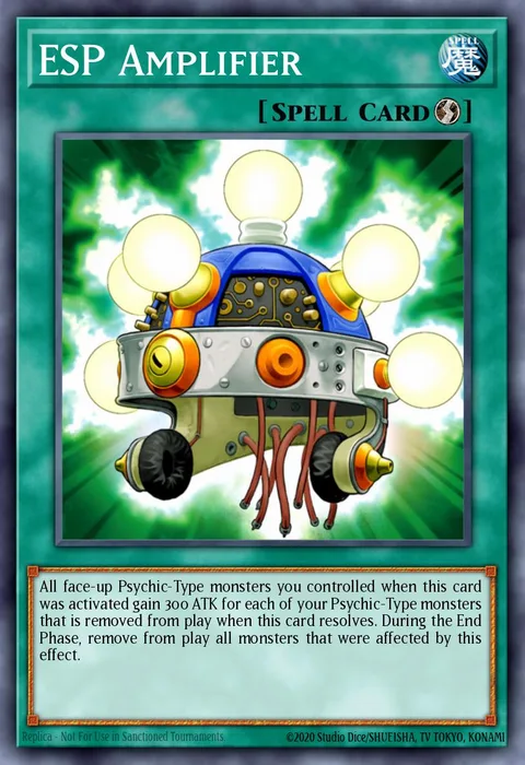 ESP Amplifier trading card