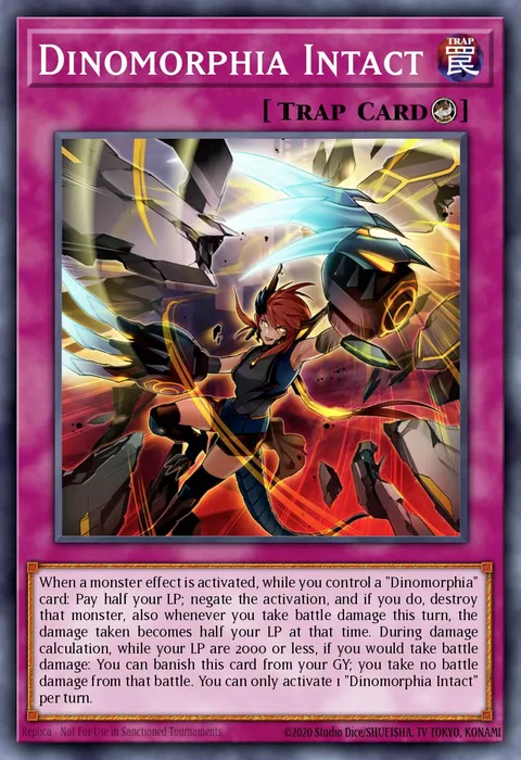 Dinomorphia Intact trading card