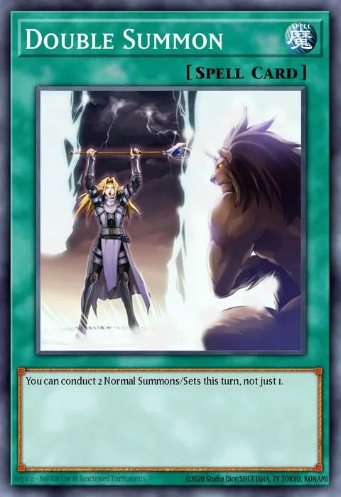 Double Summon trading card