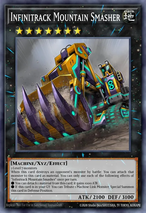 Infinitrack Mountain Smasher trading card