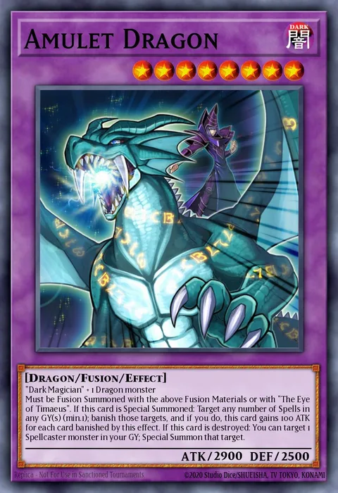 Amulet Dragon trading card