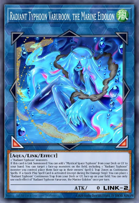 Radiant Typhoon Varuroon, the Marine Eidolon trading card
