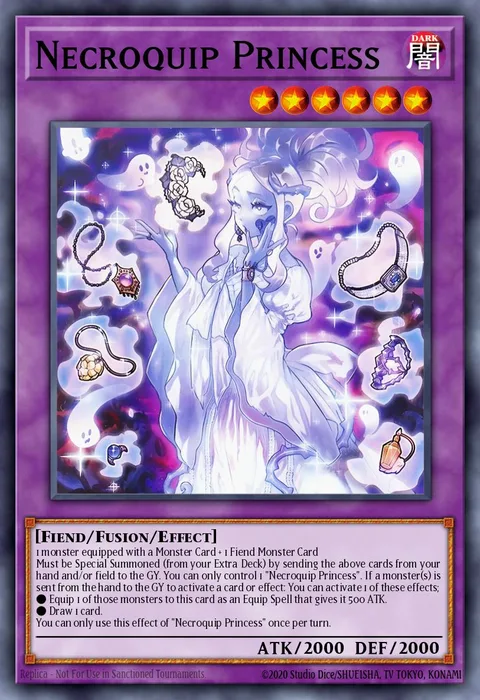 Necroquip Princess trading card