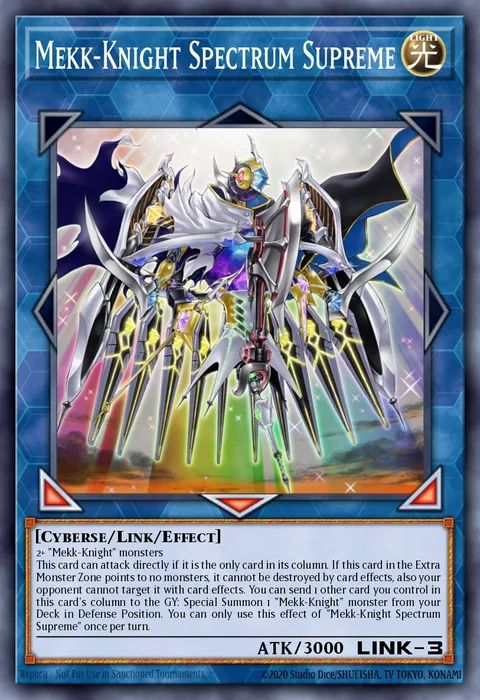 Mekk-Knight Spectrum Supreme trading card