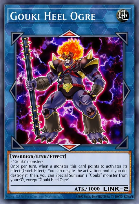 Gouki Heel Ogre trading card