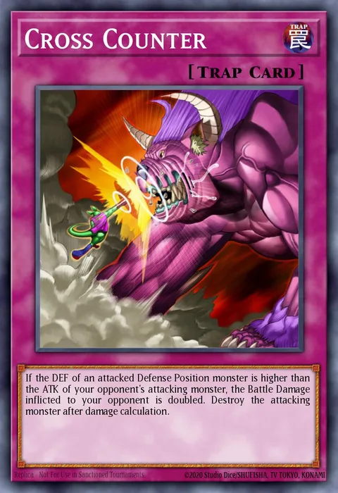 Cross Counter trading card