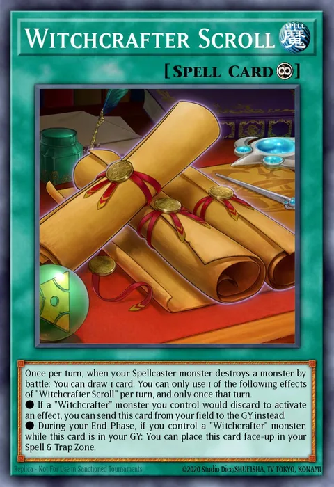 Witchcrafter Scroll trading card