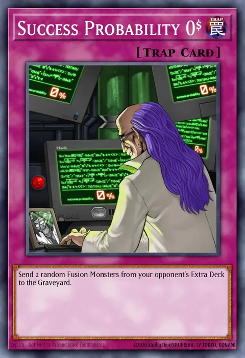 Success Probability 0% trading card