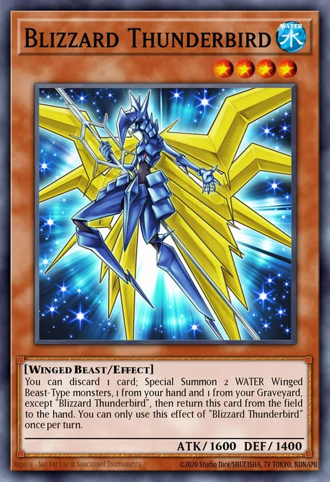 Blizzard Thunderbird trading card