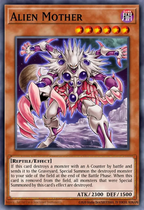 Alien Mother trading card