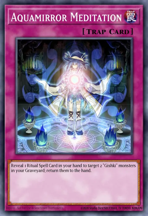 Aquamirror Meditation trading card
